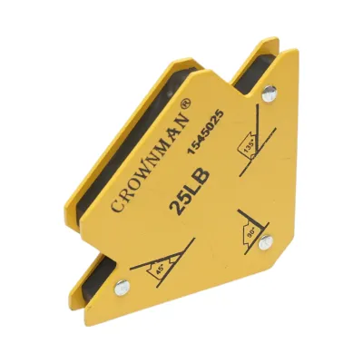 Suport magnetic sudura tip sageata, unghiuri 45°, 90°, 135°, forta sustinere max. 11.3Kg Crownman - imagine 2