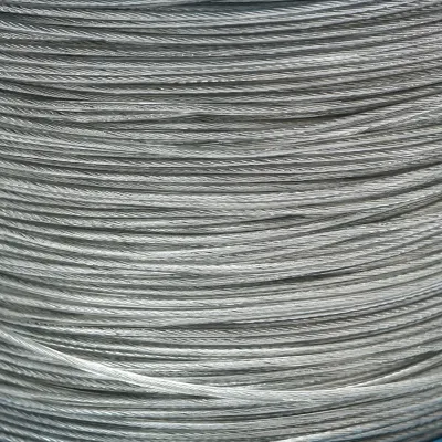 Cablu otel galvanizat cu invelis PVC 2mm, fire 1x7, sarcina maxima 95Kg, greutate 4.4Kg, 500m/rola - imagine 2