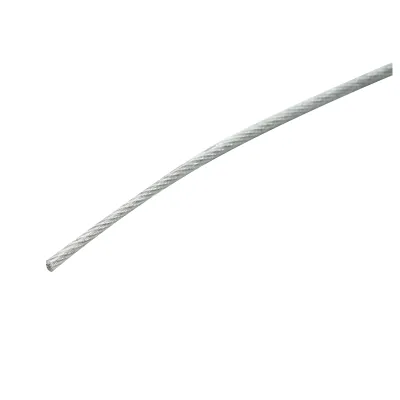 Cablu otel galvanizat cu invelis PVC 3mm, fire 6x7+FC, sarcina maxima 230Kg, greutate 5.07Kg, 250m/rola - imagine 3