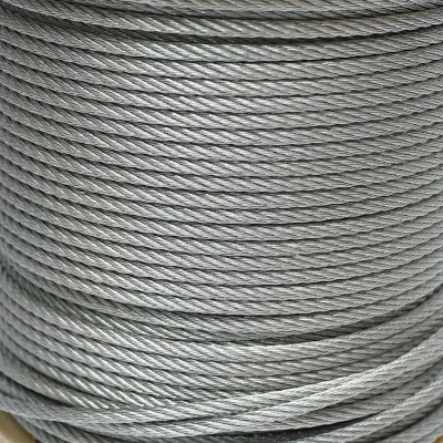 Cablu otel galvanizat 5mm, fire 6x7, sarcina maxima 1460Kg, greutate 13.1Kg, 150m/rola - imagine 2