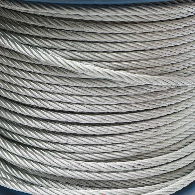 Cablu otel galvanizat 6mm, fire 6x19, sarcina maxima 1960Kg, greutate 12.5Kg, 100m/rola - imagine 2
