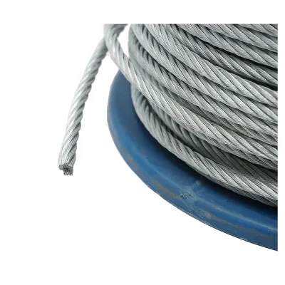 Cablu otel galvanizat 6mm, fire 6x19, sarcina maxima 1960Kg, greutate 12.5Kg, 100m/rola - imagine 3