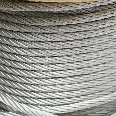 Cablu otel galvanizat 8mm, fire 6x19, sarcina maxima 3480Kg, greutate 22Kg, 100m/rola - imagine 2