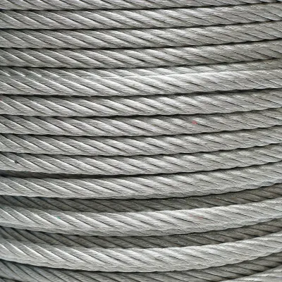 Cablu otel galvanizat 10mm, fire 6x37, sarcina maxima 5220Kg, greutate 34.6Kg, 100m/rola - imagine 2