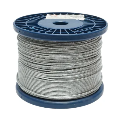 Cablu otel galvanizat 1.5mm, fire 1x19, sarcina maxima 211Kg, greutate 5.12Kg, 200m/rola