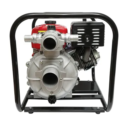 Motopompa pe benzina 15CP, 3 toli, debit 40m3/h, adancime absorbtie 7m, inaltime refulare 80m Breckner Germany - imagine 3