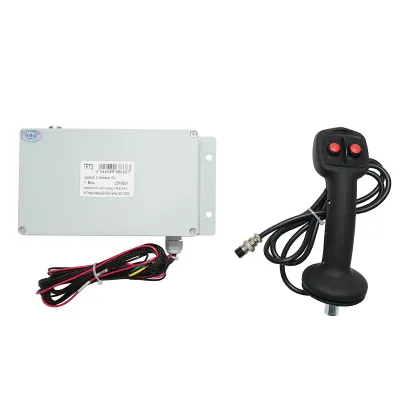 Joystick electric 2 butoane cu modul de comanda 12V - imagine 2