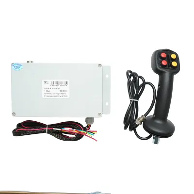 Joystick electric 4 butoane cu modul de comanda 24V - imagine 2