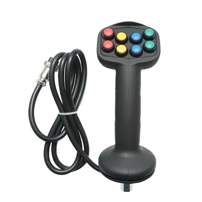 Joystick electric 8 butoane cu modul de comanda 24V - imagine 4