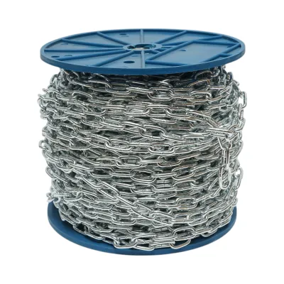 Lant electrogalvanizat 3.5x18x14mm DIN5685A 60m/rola tambur plastic