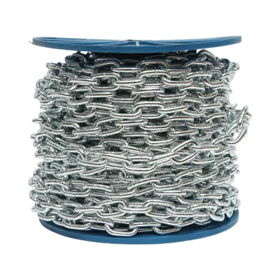 Lant electrogalvanizat 4.7x19x17mm DIN5685A 30m/rola tambur plastic - imagine 3