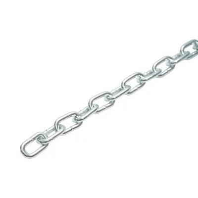 Lant electrogalvanizat 4.9x21x19.5mm DIN5685A 30m/rola tambur plastic - imagine 4