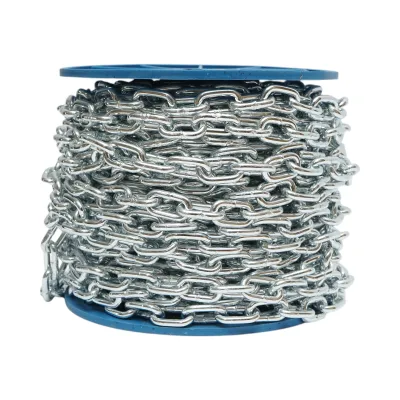 Lant electrogalvanizat 4.9x21x19.5mm DIN5685A 30m/rola tambur plastic - imagine 3