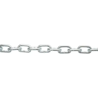 Lant electrogalvanizat 4.9x21x19.5mm DIN5685A 30m/rola tambur plastic - imagine 2