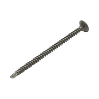 Surub rigips autoforant 3.5x55mm. 500 buc/cutie din otel fosfatat, cap inecat - imagine 2