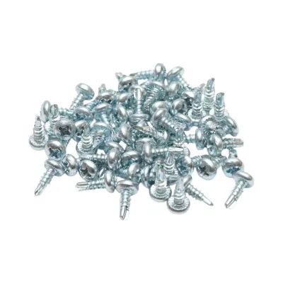 Surub rigips autoforant 3.5x9.5mm din otel zincat, cap semirotund 1000 buc/cutie