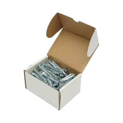 Ancora metalica rigips tip Molly 4x59mm, otel zincat, cap in cruce 100 buc/cutie - imagine 5