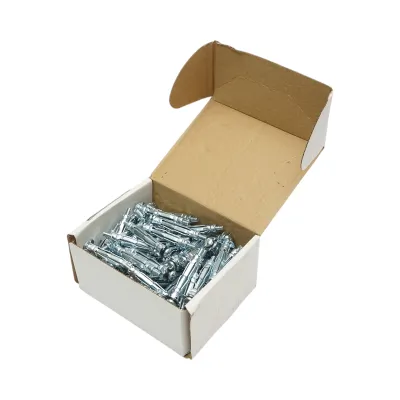 Ancora metalica rigips tip Molly 5x52mm, otel zincat, cap in cruce 100 buc/cutie - imagine 5