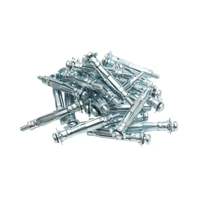 Ancora metalica rigips tip Molly 5x52mm, otel zincat, cap in cruce 100 buc/cutie