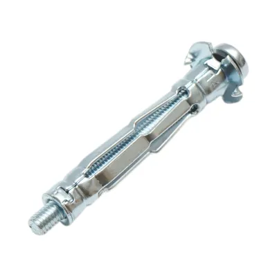 Ancora metalica rigips tip Molly 5x52mm, otel zincat, cap in cruce 100 buc/cutie - imagine 2