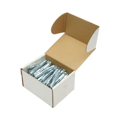 Ancora metalica rigips tip Molly 6x65mm, otel zincat, cap in cruce 50 buc/cutie - imagine 5