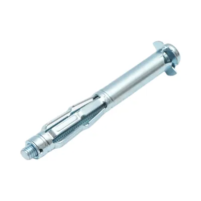 Ancora metalica rigips tip Molly 6x80mm, otel zincat, cap in cruce 50 buc/cutie - imagine 2