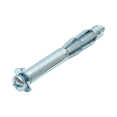 Ancora metalica rigips tip Molly 6x80mm, otel zincat, cap in cruce 50 buc/cutie - imagine 4