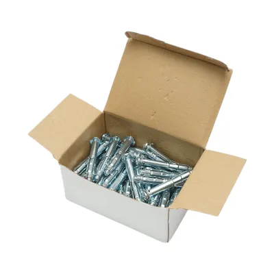 Ancora metalica rigips tip Molly 8x80mm, otel zincat, cap in cruce 50 buc/cutie - imagine 5