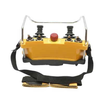Telecomanda industriala wireless 380V AC cu joystick dublu si butoane IP65 Breckner Germany - imagine 6