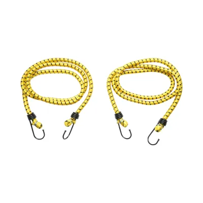 Set 2 corzi elastice cu carlige 10x1200mm pentru ancorare marfa Crownman