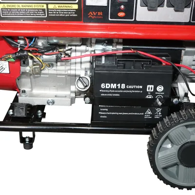 Generator electric cu ATS 7kW, 220V, motor pe benzina 18CP, pornire electrica/manuala Breckner Germany - imagine 13