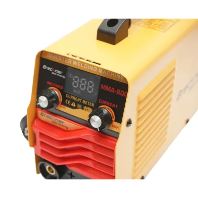 Aparat de sudura invertor 200A MMA, 220V cu afisaj digital, tehnologie IGBT Breckner Germany - imagine 7