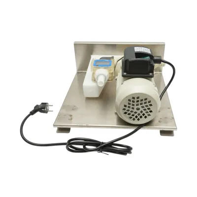 Kit pompa transfer solutie uree 220V, 400W, debit 40L/min, contor digital, furtun transfer 4m, alimentare 2m si pistol IP55 Breckner Germany - imagine 5
