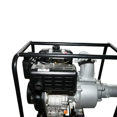 Motopompa diesel 10CP, 4 toli, debit 96m3/h, adancime absorbtie 16m, inaltime refulare 22m Breckner Germany - imagine 9