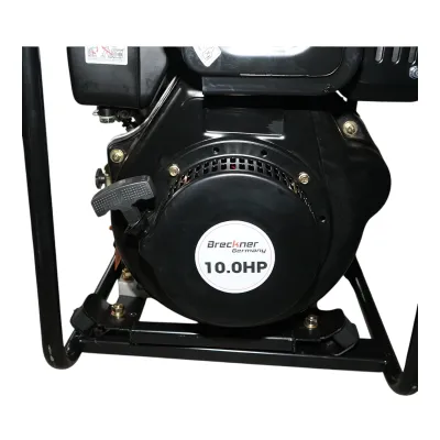 Motopompa diesel 10CP, 4 toli, debit 96m3/h, adancime absorbtie 16m, inaltime refulare 22m Breckner Germany - imagine 8