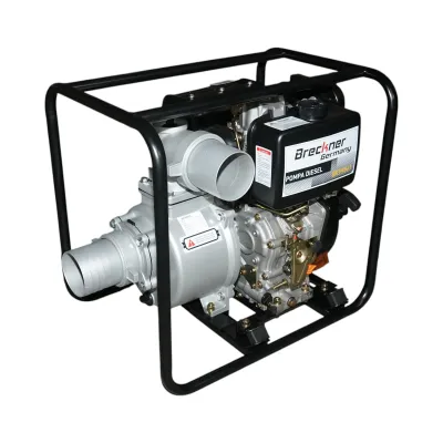 Motopompa diesel 10CP, 4 toli, debit 96m3/h, adancime absorbtie 16m, inaltime refulare 22m Breckner Germany - imagine 2