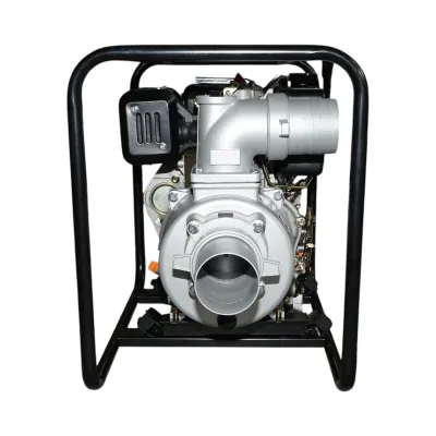 Motopompa diesel 10CP, 4 toli, debit 96m3/h, adancime absorbtie 16m, inaltime refulare 22m Breckner Germany - imagine 3