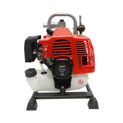 Motopompa pe benzina 3CP, 2T 52cc, 1 tol, debit 15m3/h, autoamorsare, adancime absorbtie 6m, inaltime refulare 22m THOR - imagine 4