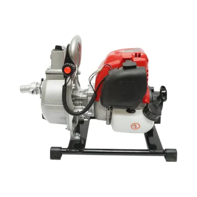Motopompa pe benzina 1.36CP, 4T 35.8cc, 1 tol, debit 7m3/h, autoamorsare, adancime absorbtie 7m, inaltime refulare 25m Breckner Germany - imagine 3