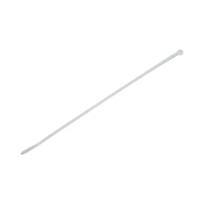 Faseta colier plastic alb 3.6x250mm 100 buc/set Longroad - imagine 4