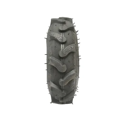 Anvelopa agricola 400/8 crampon cu camera pentru motocultor 8PR LP01 - imagine 3