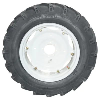 Roata completa 13.6/28 12PR R-1 crampon spate tractor UTB U-445 - imagine 4