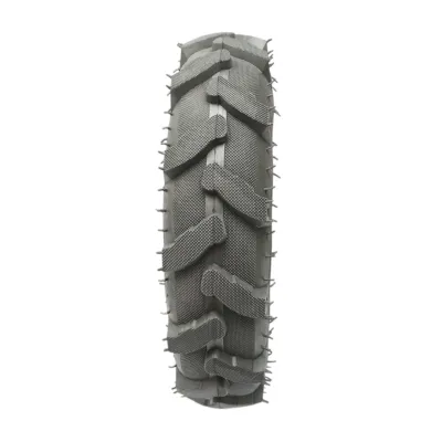 Roata completa 500/12 R1 8PR crampon cu janta neagra - imagine 2