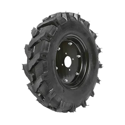 Roata completa 600/12 R1 10PR crampon cu janta neagra