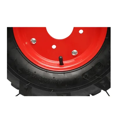 Roata completa 400/8 R1 4PR crampon cu janta rosie - imagine 4
