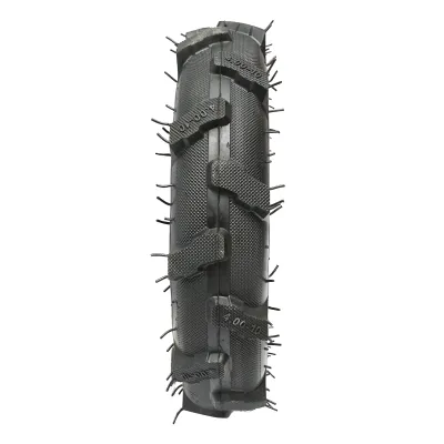 Roata completa 400/10 crampon 4PR cu janta neagra - imagine 3