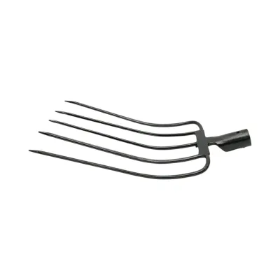 Furca metal Elvetiana cu 5 coarne (fara maner) - imagine 3