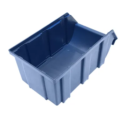 Cutie plastic depozitare 155x274x125mm albastra - imagine 2