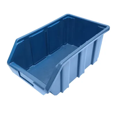 Cutie plastic depozitare 175x317x148mm albastra