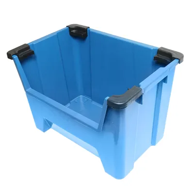 Cutie plastic depozitare 545x345x395mm gri